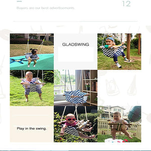 Children's swing chair