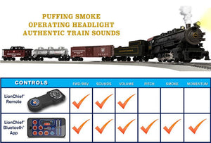 Flyer Electric Steam Remote Train Set with Remote and Bluetooth