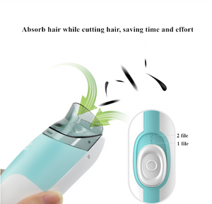 Children's Automatic Hair Suction Hair Clipper