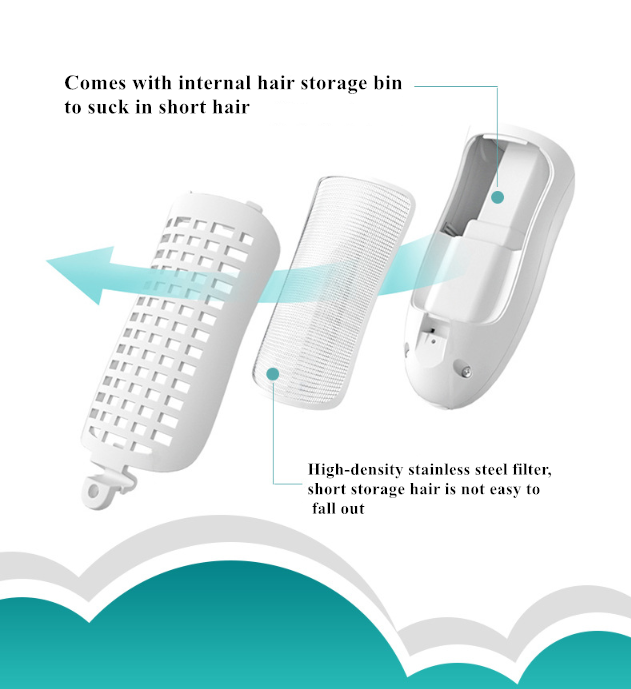 Children's Automatic Hair Suction Hair Clipper