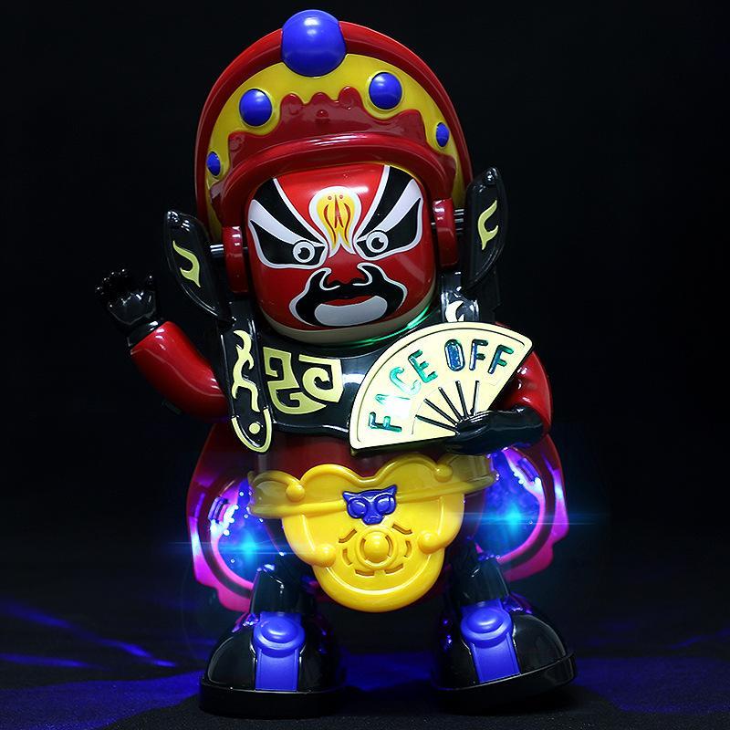Electric Face-Changing Dancing Doll
