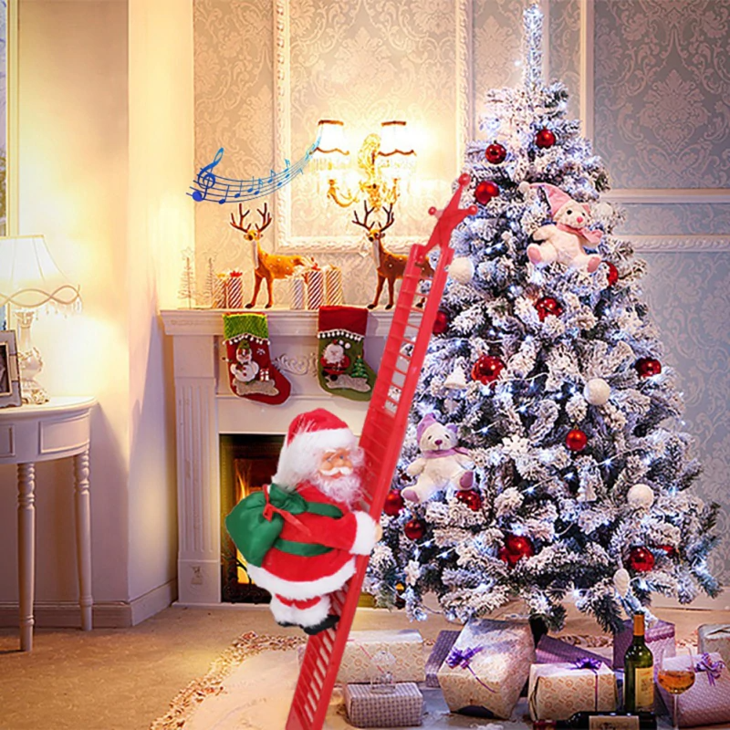 Climbing Santa Claus