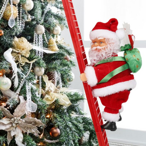 Climbing Santa Claus