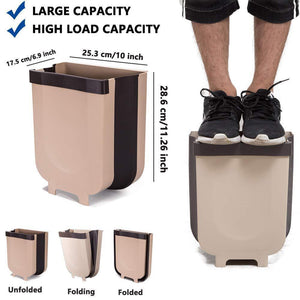 Hanging Trash Can for Kitchen Cabinet Door