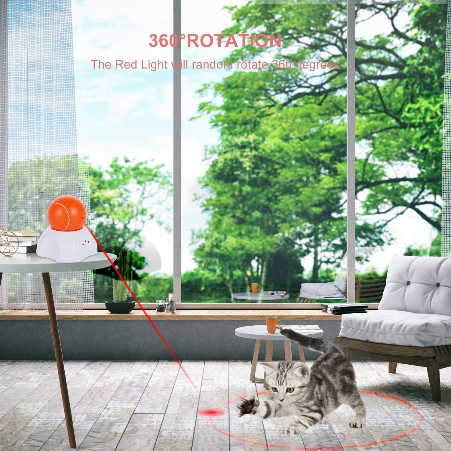 Laser LED Cat Toy Electric Ball