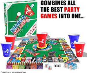 Drink-a-palooza tabletop game: combines "old-school" + "new-school"