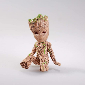 【Factory Outlet】Brazilwood Hydroponic Plants Groot Lucky Wood Potted